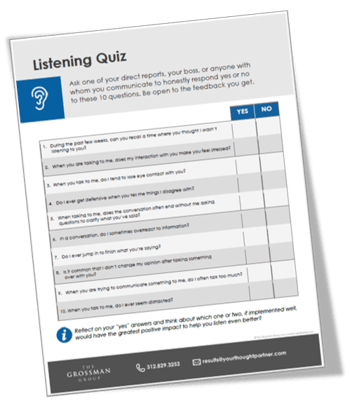 The Grossman Group Listening Quiz