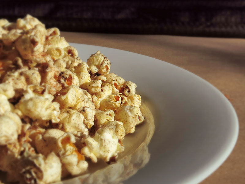 Grandma Elsie’s Spiced Holiday Popcorn